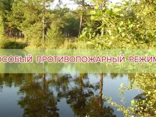 Сохраняется высокая пожароопасность!